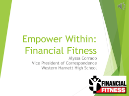 Empower Within: Financial Fitness