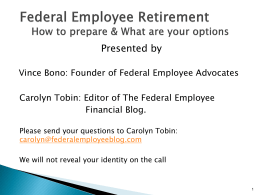 When Should I Retire - federalemployeeblog.com