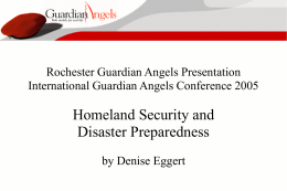 Rochester Guardian Angels Presentation International Guardian