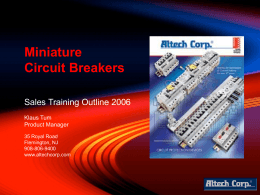 Altech/ABL Sursum Miniature Circuit Breakers