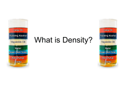 What is Density? - Petal School District
