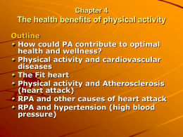 1.Physical activity and hypokinetic diseases?