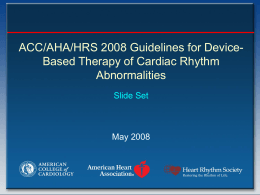 DBT Slide Set - American College of Cardiology