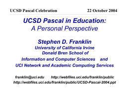 PowerPoint - UCSD Jacobs School of Engineering
