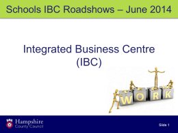 The Integrated Business Centre