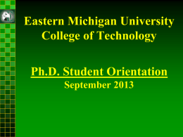- Eastern Michigan University
