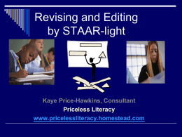 Grammar by STAAR-light - Priceless Literacy