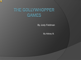 The Gollywhopper Games