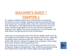SULLIVANS QUEST ! CHAPTER 1