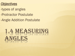 1.4 Angles