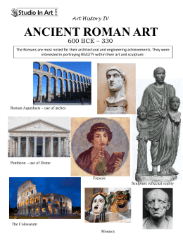 Ancient Roman Art Handout
