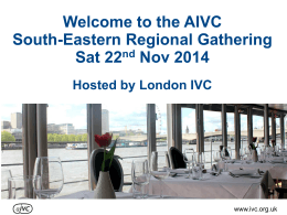 London - AIVC Benefits (ppt)