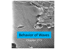 17.3 Behavior of Waves