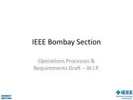 - IEEE Bombay Section