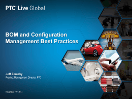 BOM and Configuration Management Best Practices