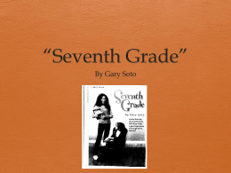 Seventh Grade - 7th Grade Literature with Mrs. Carson