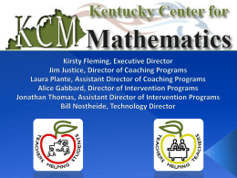 zip - Kentucky Center for Mathematics