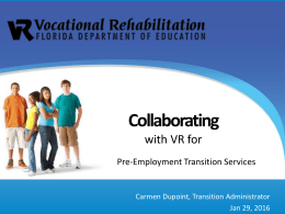 Collaborating with VR for Pre-Employment