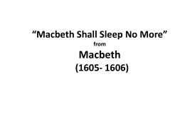 from Macbeth