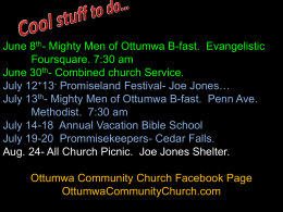 Cool stuff to do… - Ottumwa Community Church