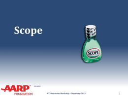 SCOPE-PART-I-v3-102615 - AARP Tax-Aide