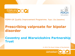 pptx - Coventry and Warwickshire Partnership NHS Trust