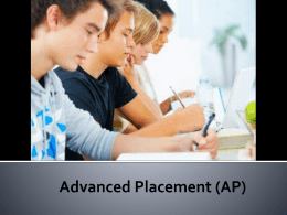 Advanced Placement (AP)