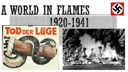 Foreign Policy 1920-1941