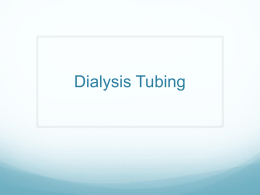 Dialysis Tubing - science9calendar