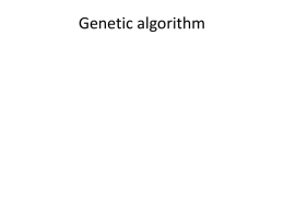Genetic Algorithms File