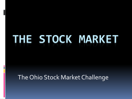 The Stock market