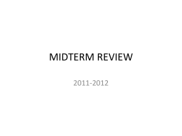 midterm review - SidebothamEnglish11