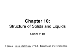 Chem1110_Lecture Note_Chapter 10.1-10.4