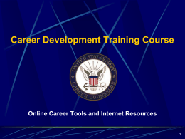 Command Career Counselor Course (CCCC)