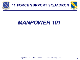 Manpower 101 slides (MUST BE PERSONALIZED)