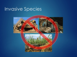 Invasive Species PowerPoint