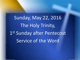 May22_powerpoint - Faith Lutheran Church