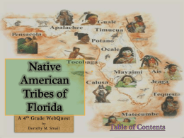 Native American Tribes of Florida