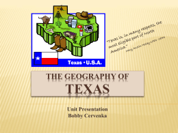Texas History ppt