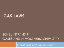 Gas laws - StopnickiChemistry11
