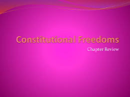 Constitutional Rights Review