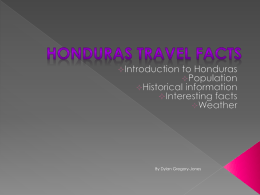 Honduras Travel Facts