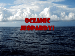Oceanic Jeopardy!