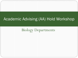 Foreign Language Exit (FLEX) - the Biological Sciences at USF