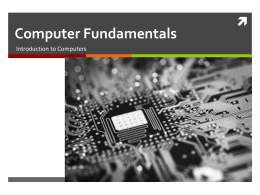 chapter 1-Components of Computer