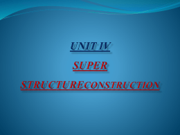 super structure construction