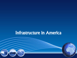 Infrastructure and Infrastructure investments in America File