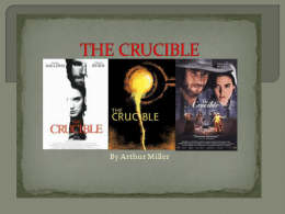 The Crucible Answers