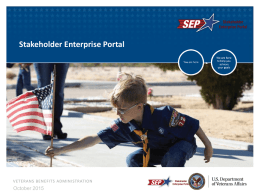 Stakeholder Enterprise Portal