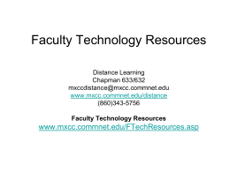 FTechresourcesF12 - Middlesex Community College